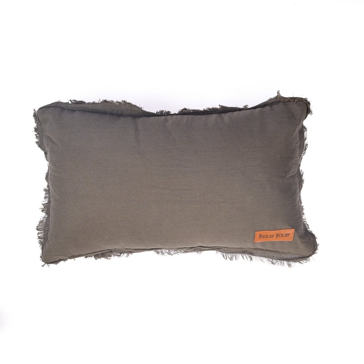 The Smoky Vibe Kussenhoes - Grijs - 30x50 – Bazar Bizar Living (foto 2 van 8)
