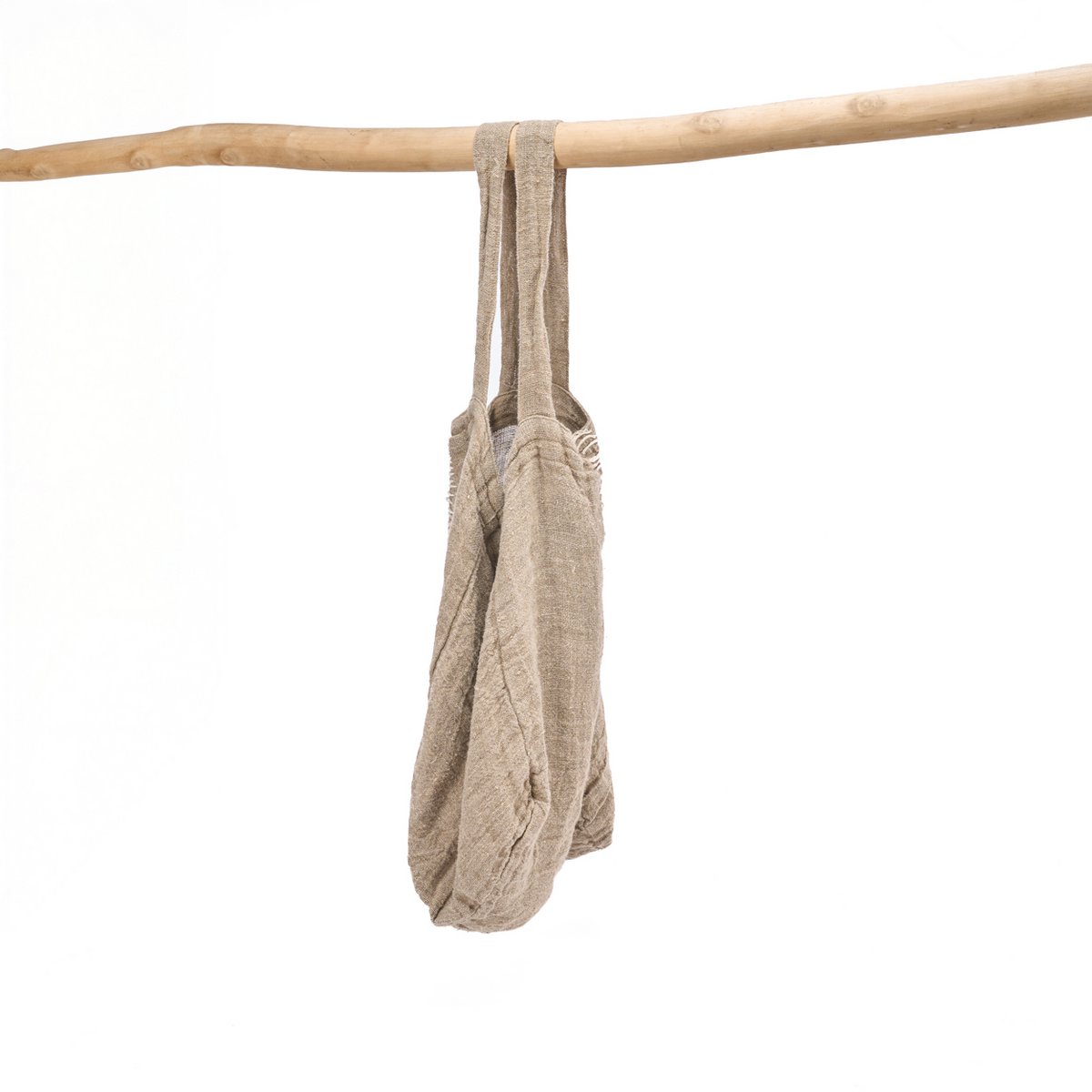 De Tote-ally Linnen Shopper - Naturel – Bazar Bizar Living (foto 10 van 10)