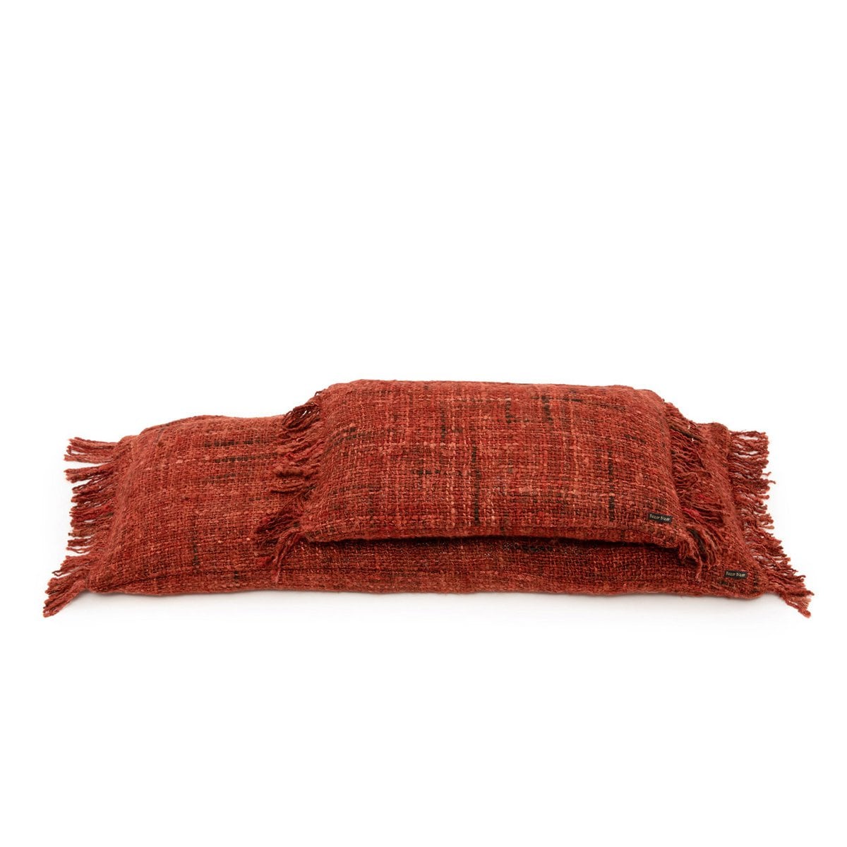 The Oh My Gee Kussenhoes - Kersenrood - 30x50 – Bazar Bizar Living (foto 3 van 6)