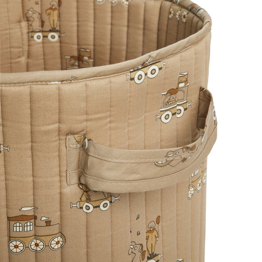 Hunter Opbergmand – Medium | Carnival Trein | 100% Biokatoen