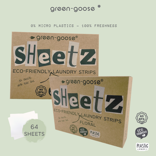 Green-Goose Wasstrips – 64 stuks – Zomerbloemen