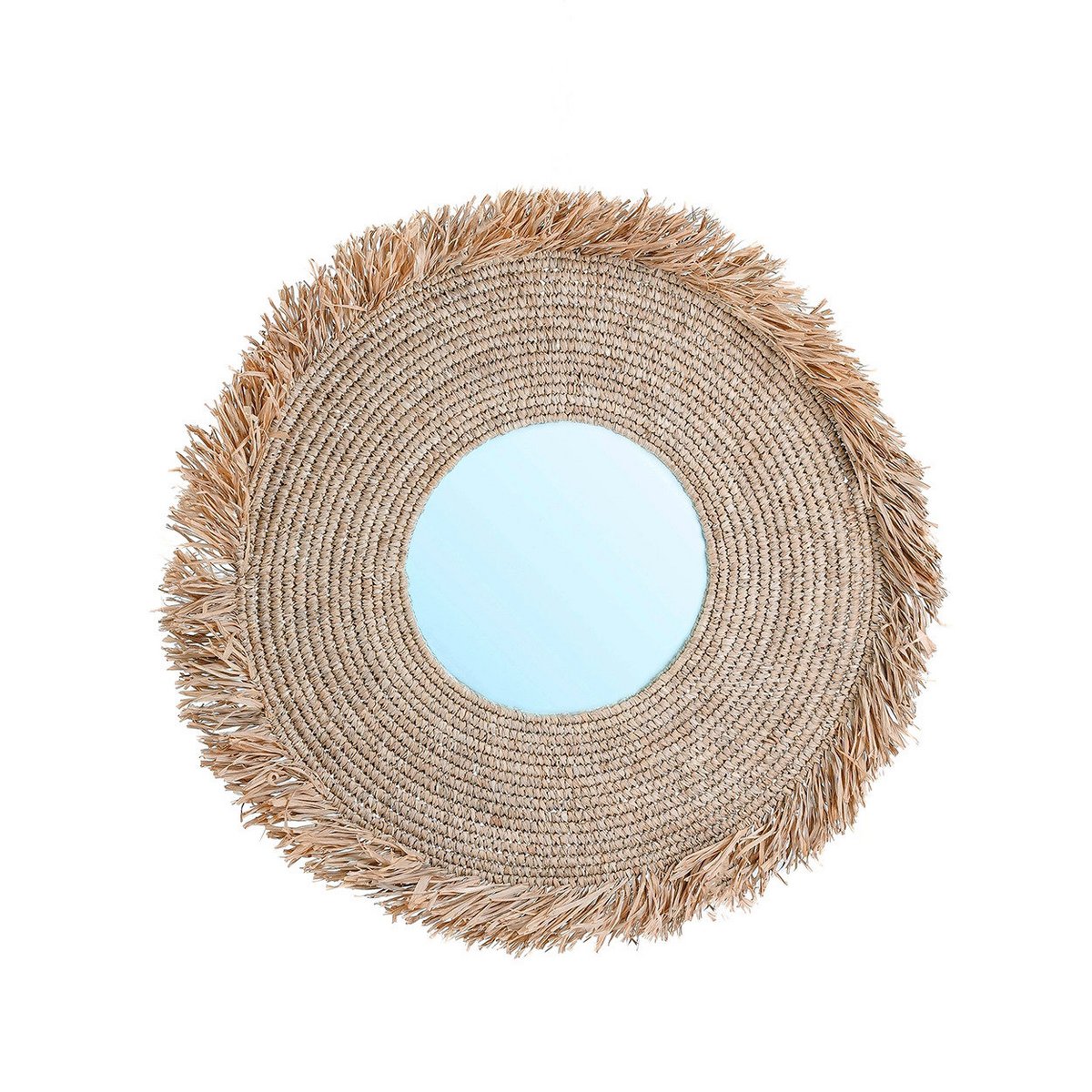 De Yema Spiegel - Naturel - L – Bazar Bizar Living