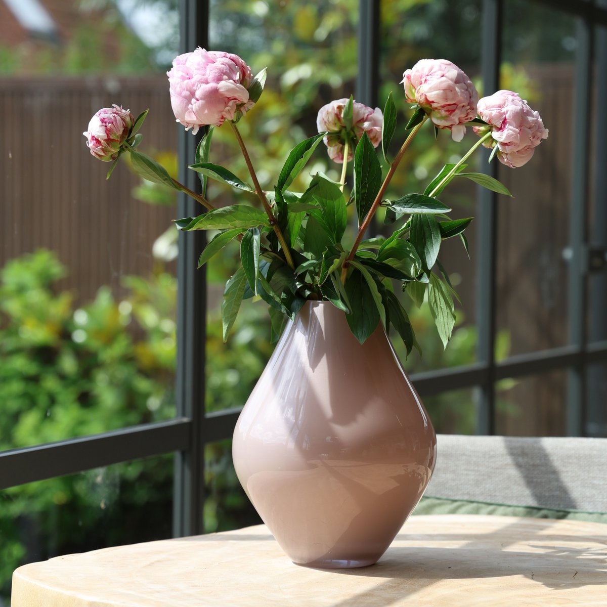 Vaas - Lesse metallic pastel pink – Vase The World (foto 5 van 7)