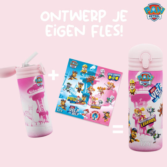IZY Kids Thermosfles – Paw Patrol – Refresh Pink – 350ML