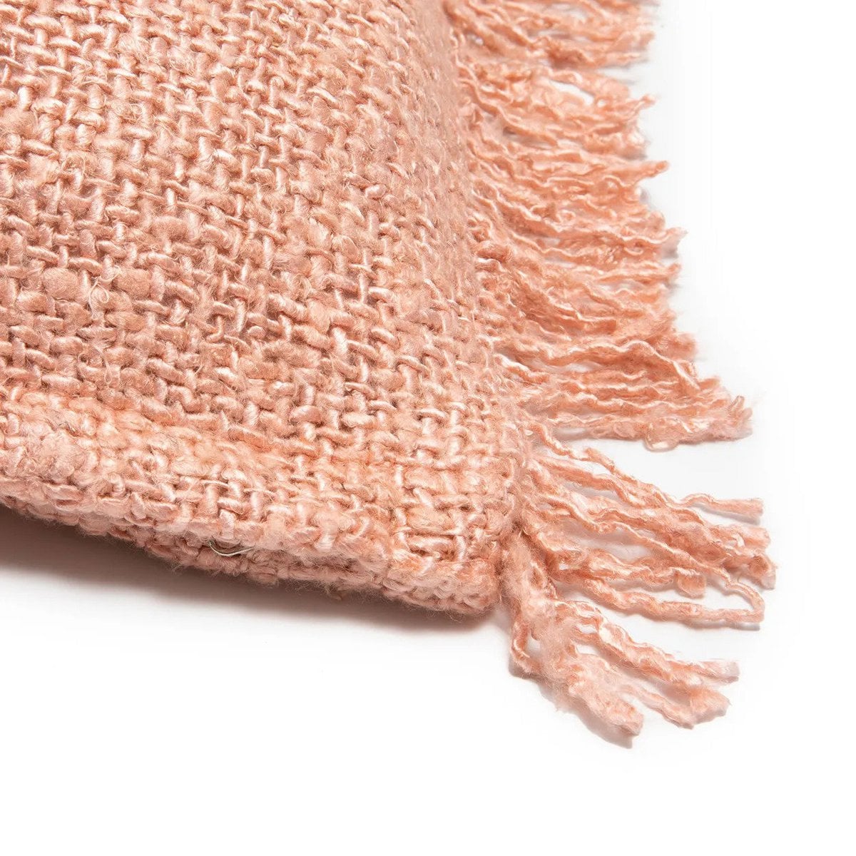 The Oh My Gee Kussenhoes - Zalmroze - 60x60 – Bazar Bizar Living (foto 5 van 7)