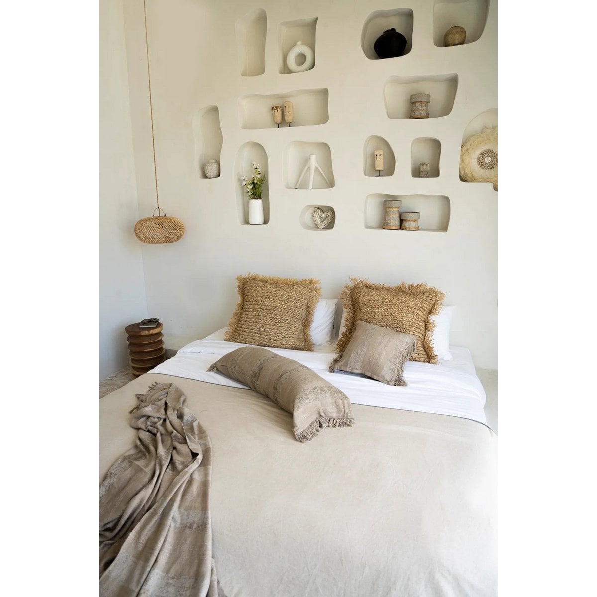 De Oh My Gee Kussenhoes - Betonfluweel - 35x100 – Bazar Bizar Living (foto 4 van 7)