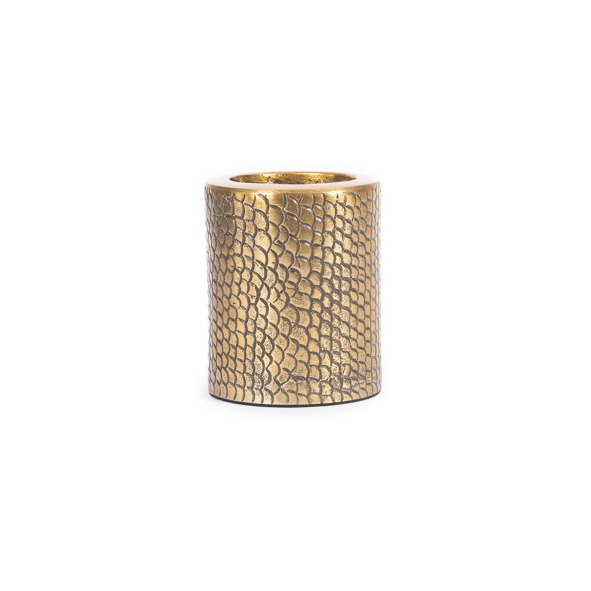 De Croco -kandelaar - messing - l – Bazar Bizar Living