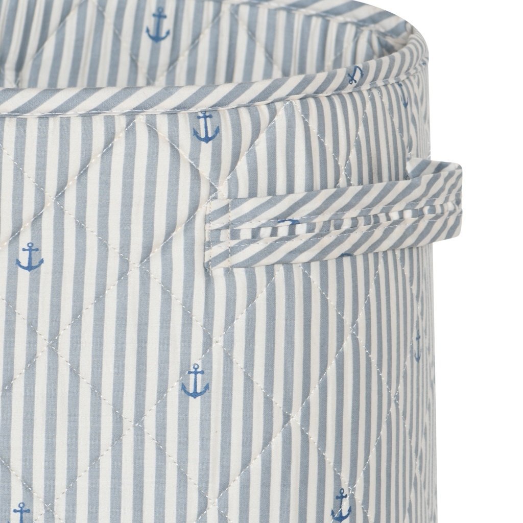 Hunter Gewatteerde Opbergmand – Medium – Stripe Anchor