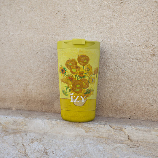 IZY Thermos Mok – Sunflowers – 350ML
