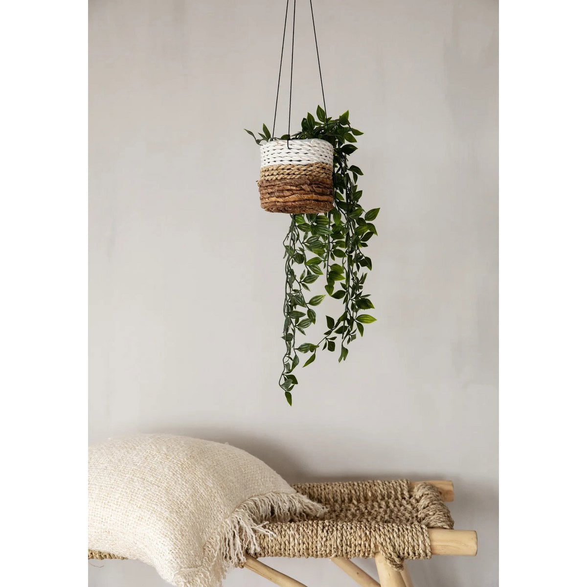 The Oh My Gee Kussenhoes - Crème - 60x60 – Bazar Bizar Living (foto 3 van 8)