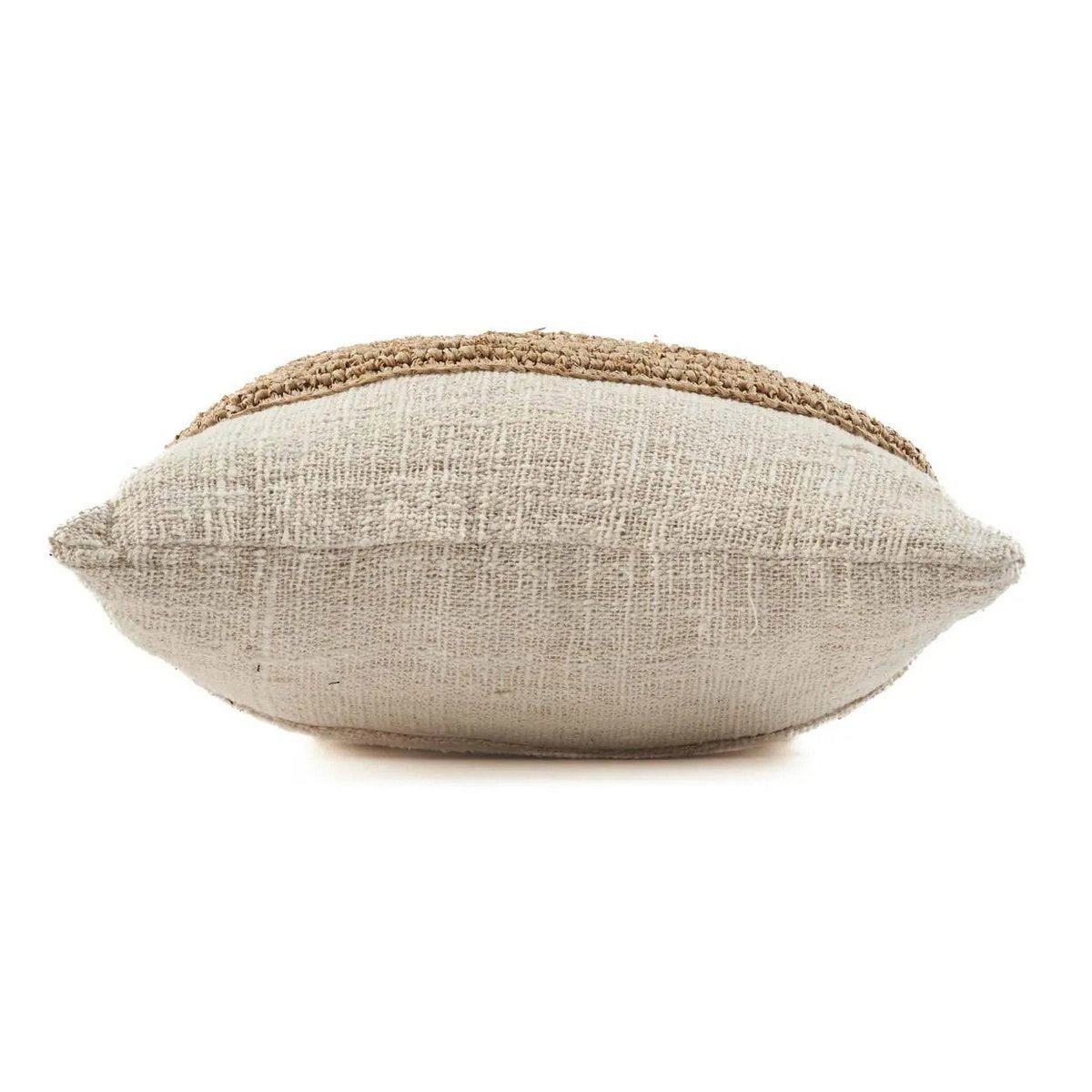 De Raffia Stempel Kussenhoes - Natuurlijk – Bazar Bizar Living (foto 8 van 9)