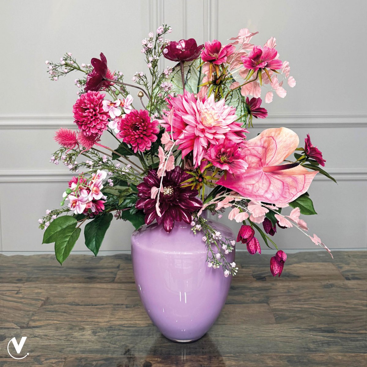 Vaas - Tugela light pink – Vase The World (foto 2 van 3)