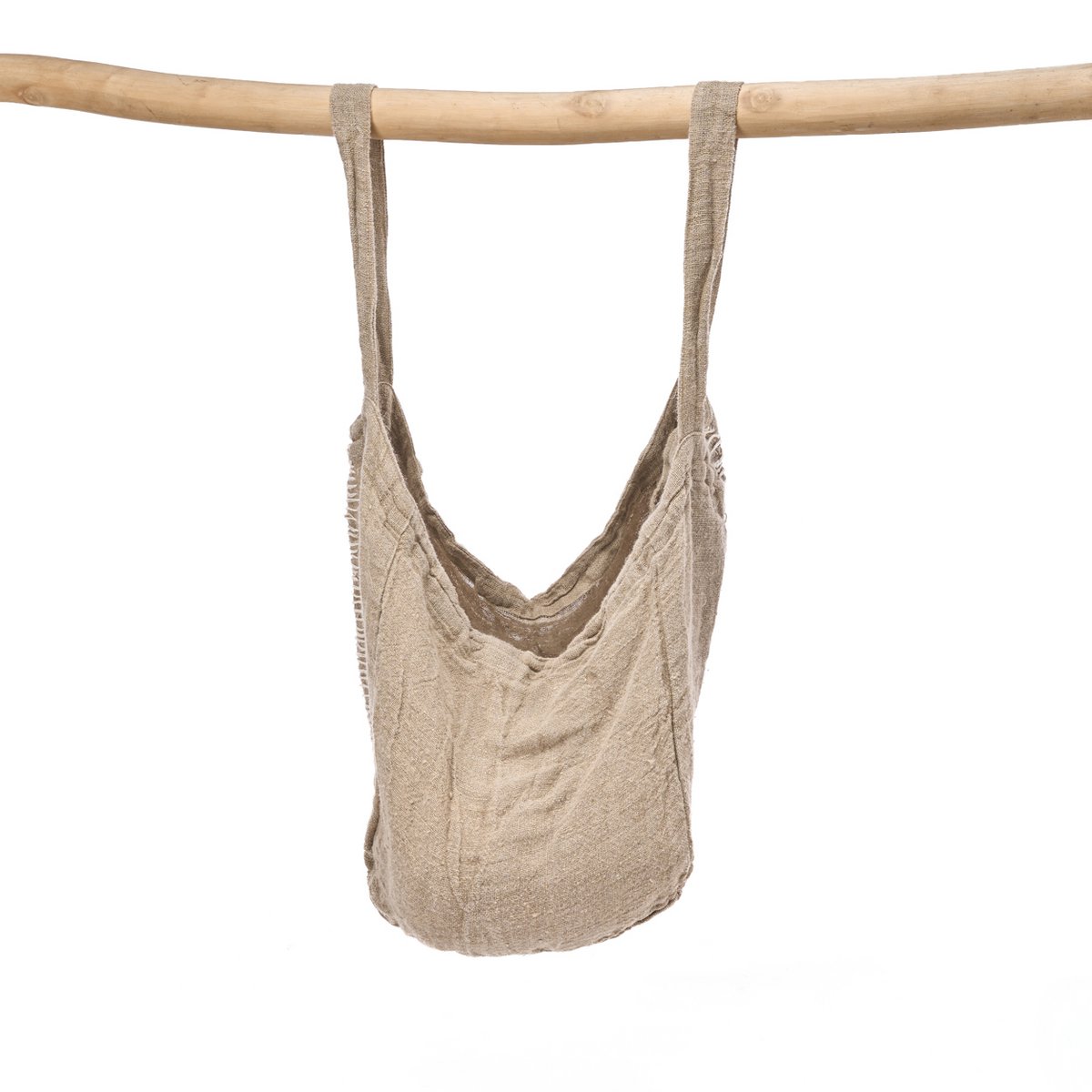 De Tote-ally Linnen Shopper - Naturel – Bazar Bizar Living (foto 8 van 10)