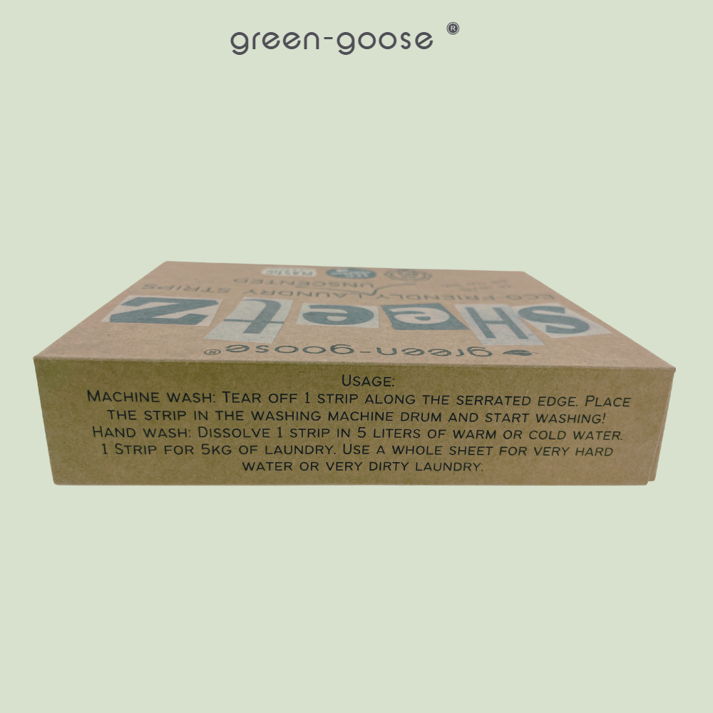 Green-Goose Wasstrips - 32 Strips - Ongeparfumeerd