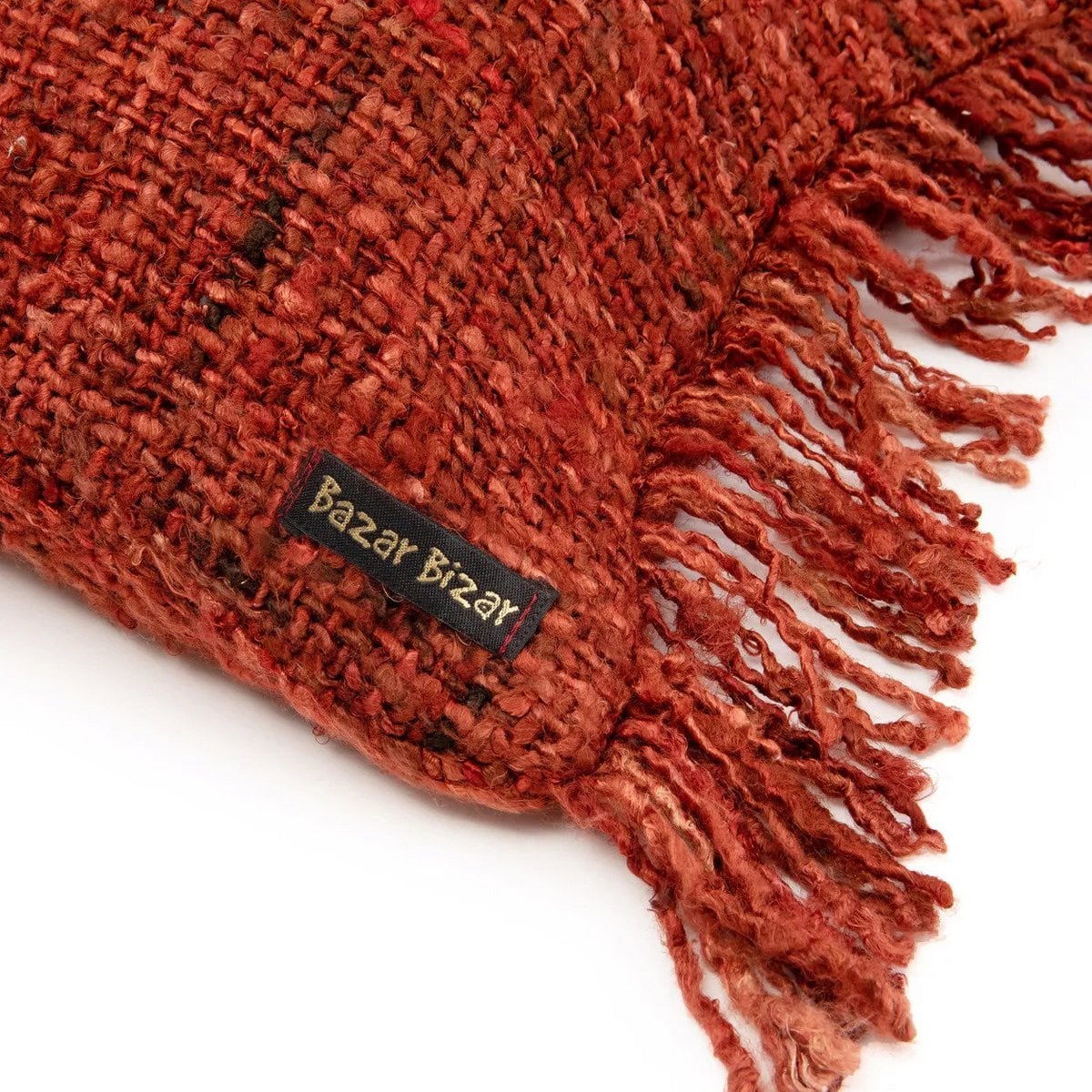 The Oh My Gee Kussenhoes - Kersenrood - 35x100 – Bazar Bizar Living (foto 2 van 3)