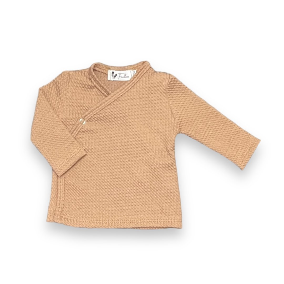 Overslagshirtje Cable Cacao