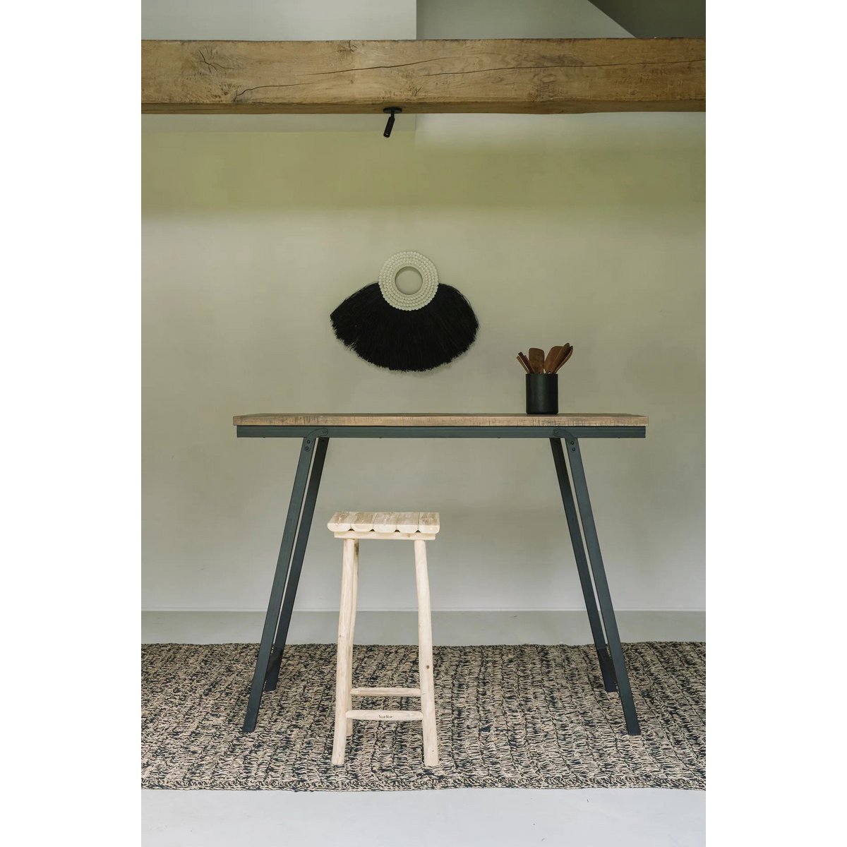 De Shell Alang Alang - Zwart – Bazar Bizar Living (foto 4 van 4)