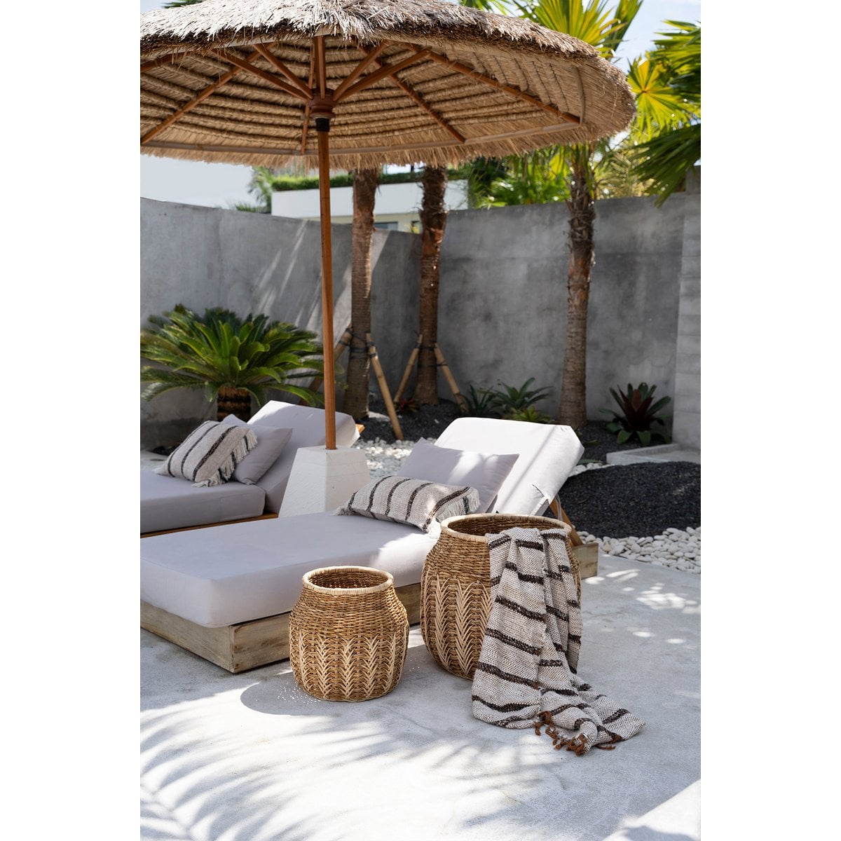 De s'il vous Plaid - Boheems Wit – Bazar Bizar Living (foto 5 van 7)