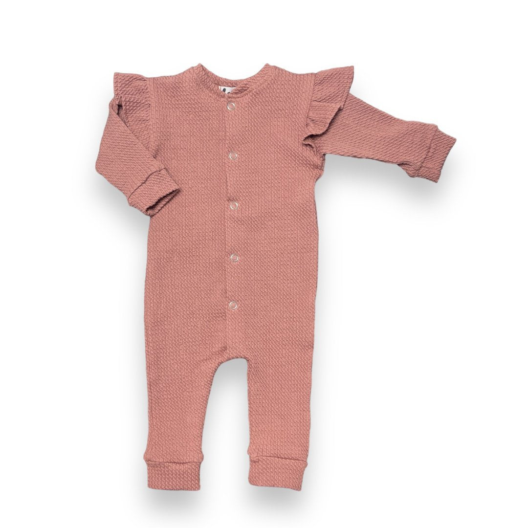 Boxpakje Ruffle Cable Clay Pink