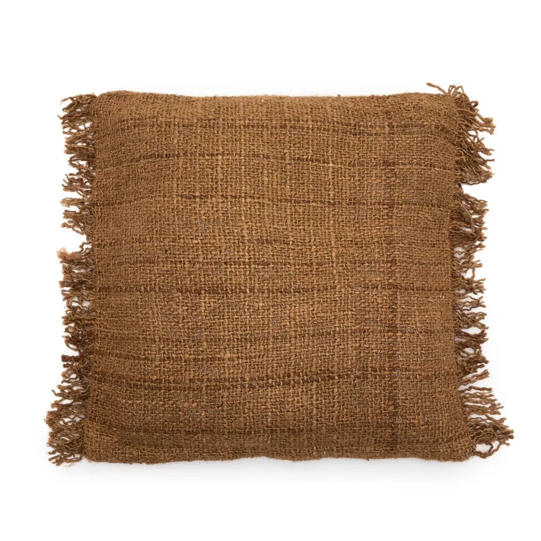 The Oh My Gee Kussenhoes - Bruin - 60x60 – Bazar Bizar Living