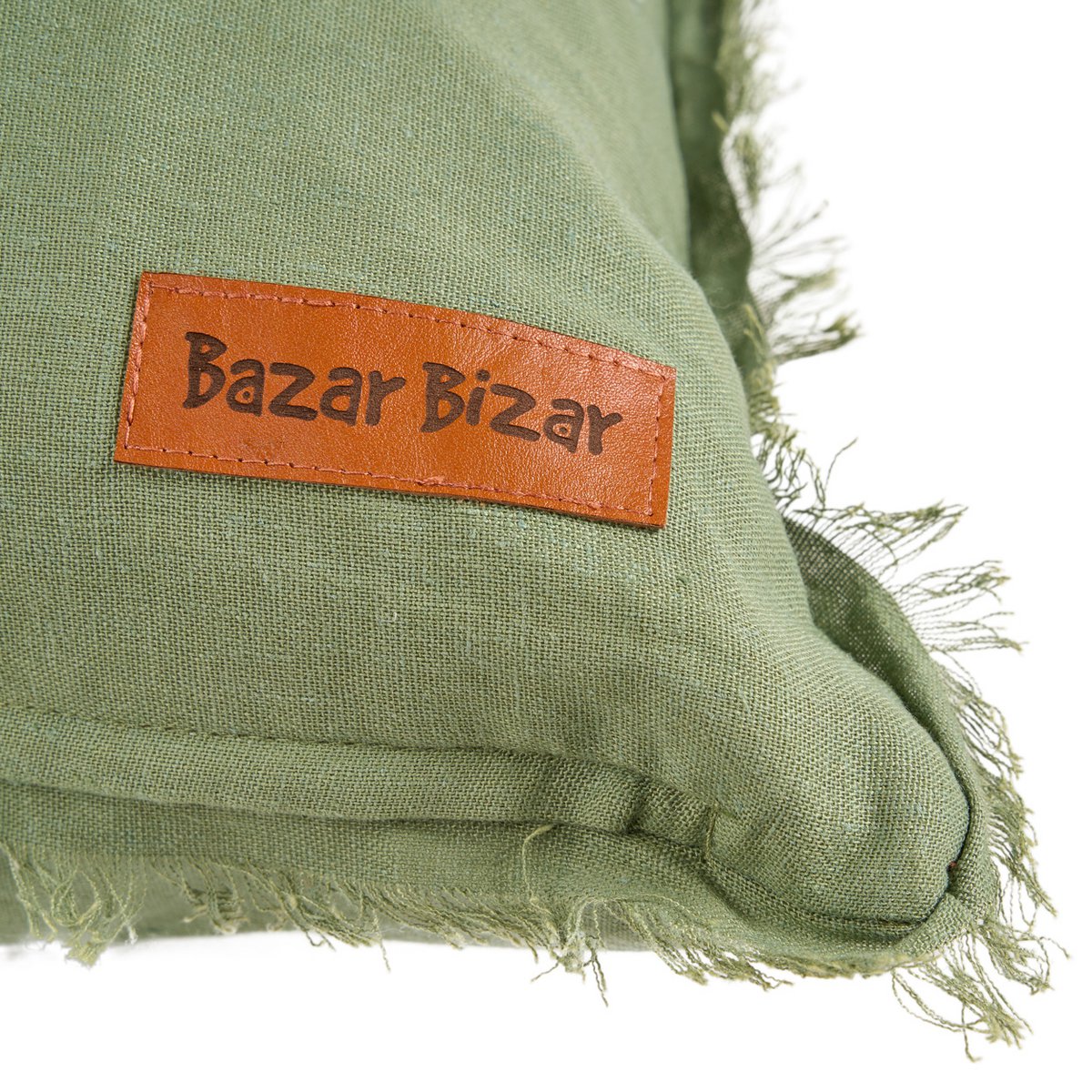 The Minty Fresh Kussenhoes - Groen – Bazar Bizar Living (foto 5 van 5)