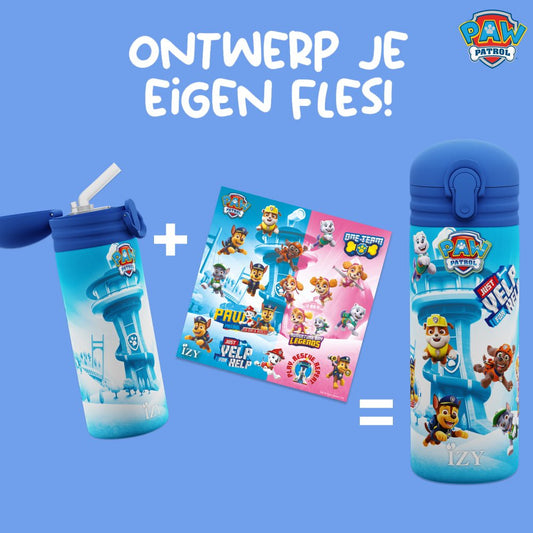 IZY Kids Thermosfles – Paw Patrol – Refresh Blue – 350ML