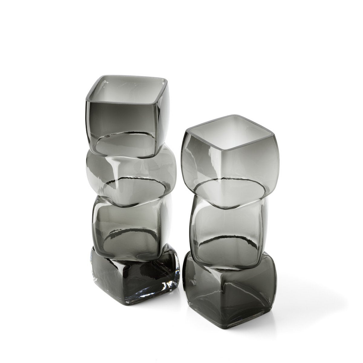 The Cubes Vaas - Donkergrijs - M – Bazar Bizar Living (foto 4 van 4)