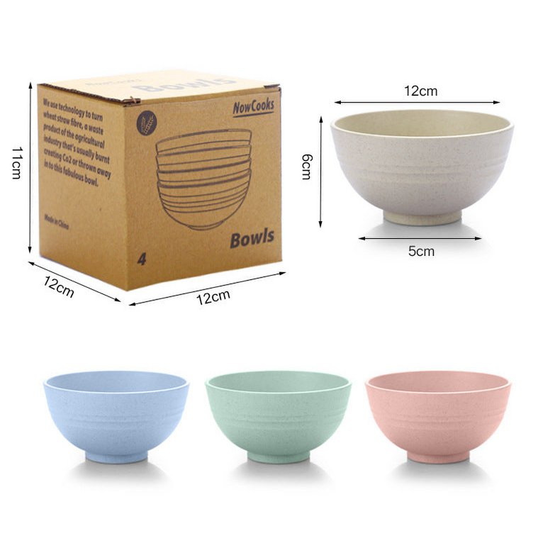 Green-Goose Bio-based Kommen – Set Van 8