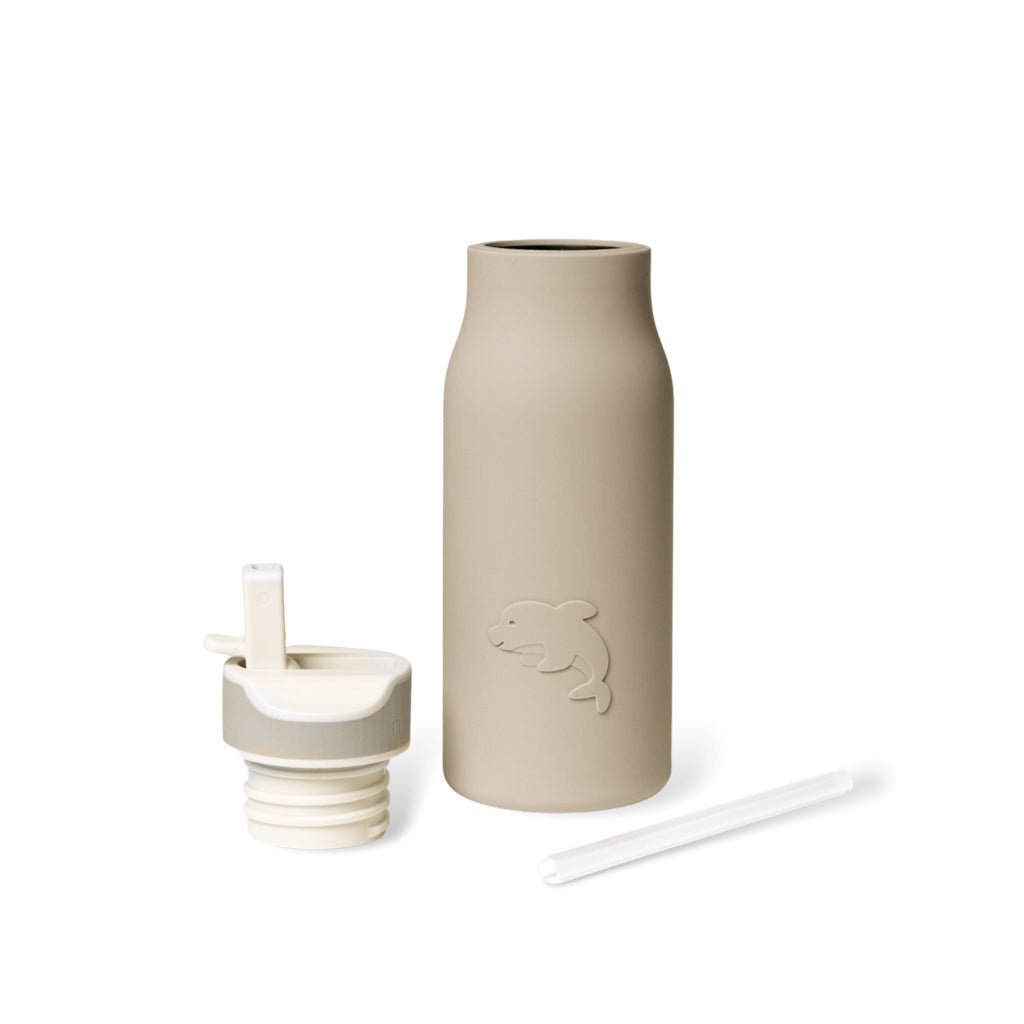 Lau Silikon Trinkflasche – Cobblestone | 400 ml | BPA-frei