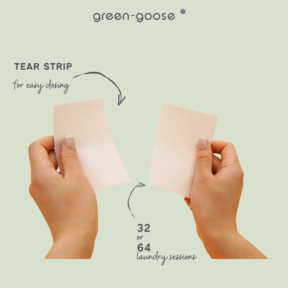 Green-Goose Wasstrips – 64 stuks – Zomerbloemen