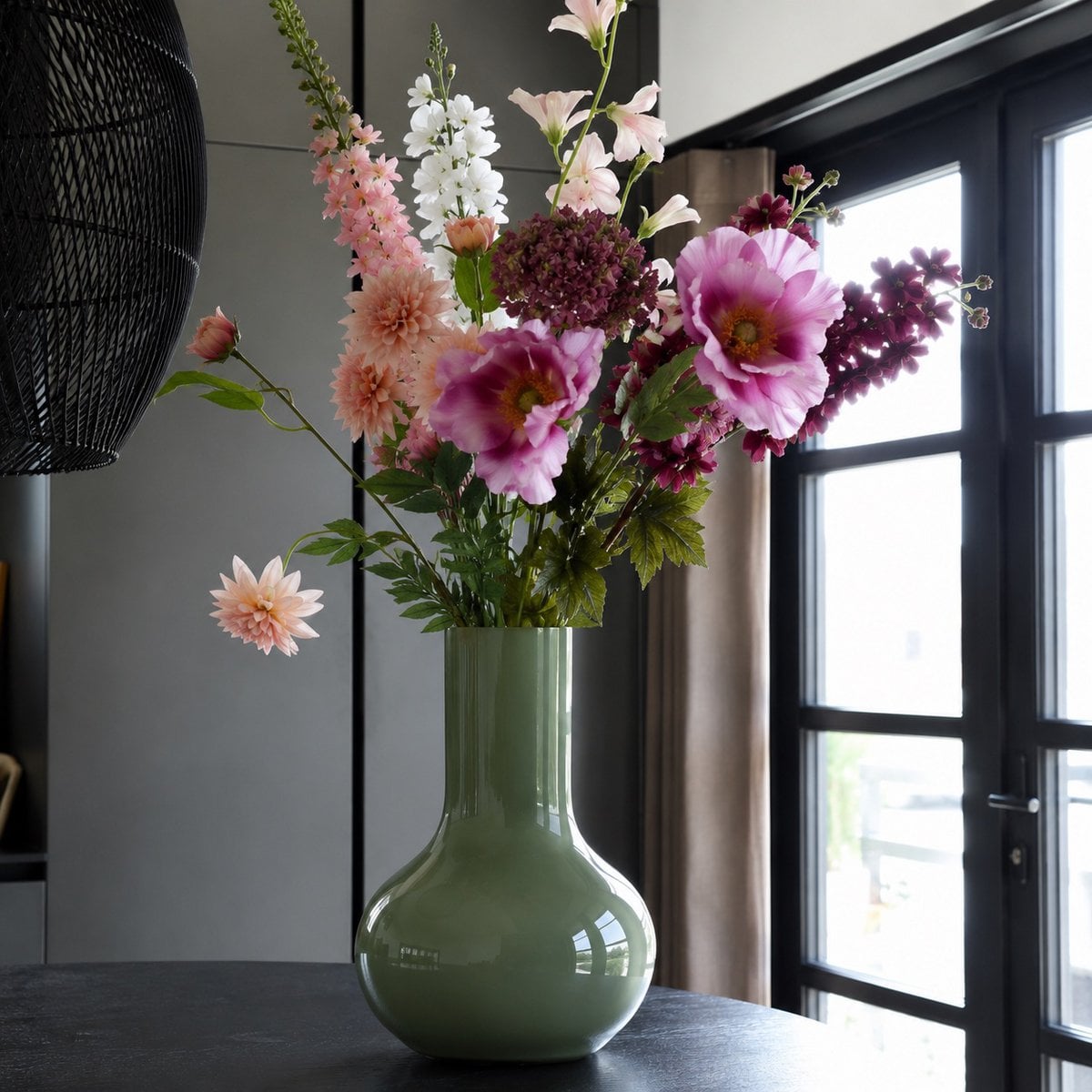 Vaas - Seim pastel green – Vase The World (foto 2 van 3)