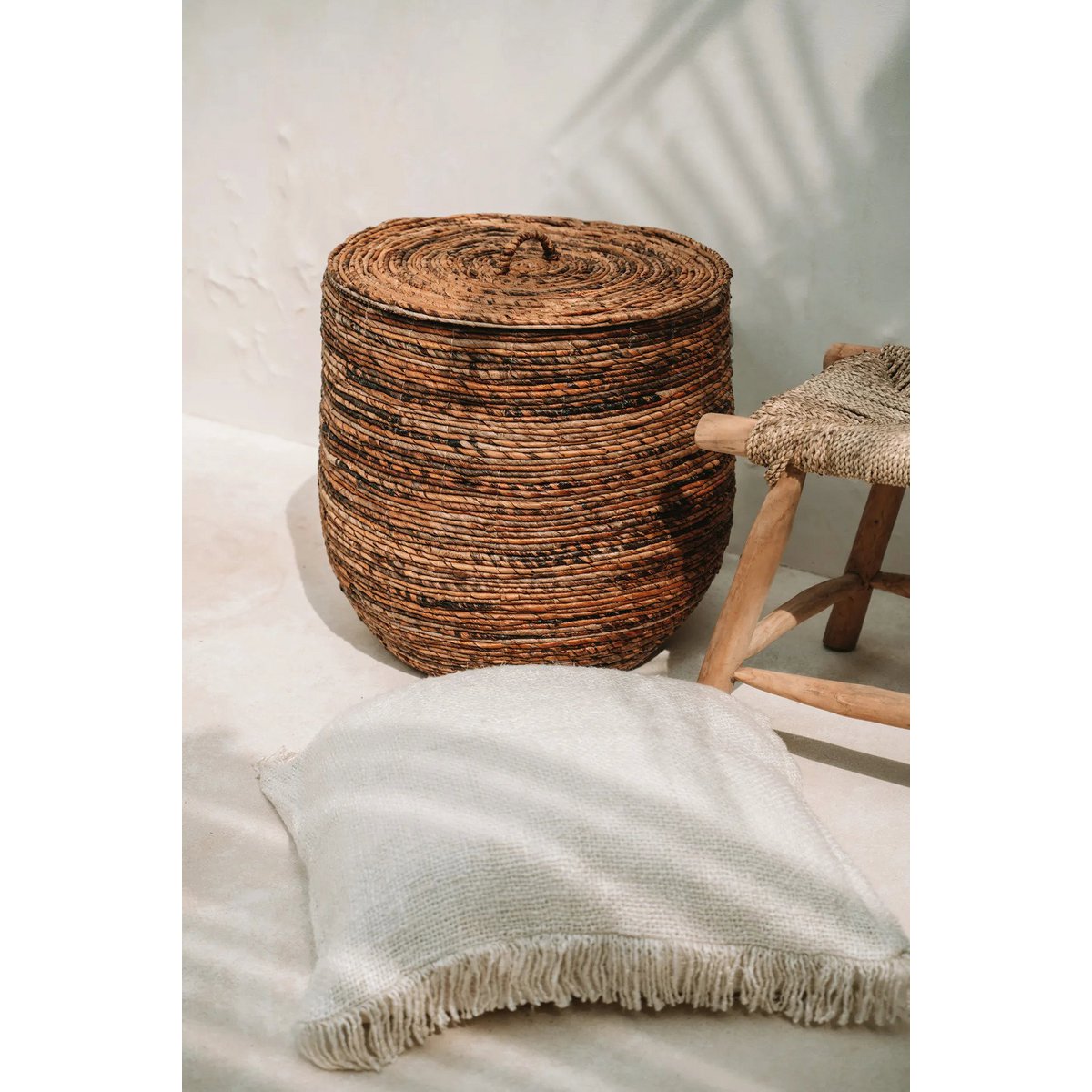 The Oh My Gee Kussenhoes - Crème - 60x60 – Bazar Bizar Living (foto 2 van 8)