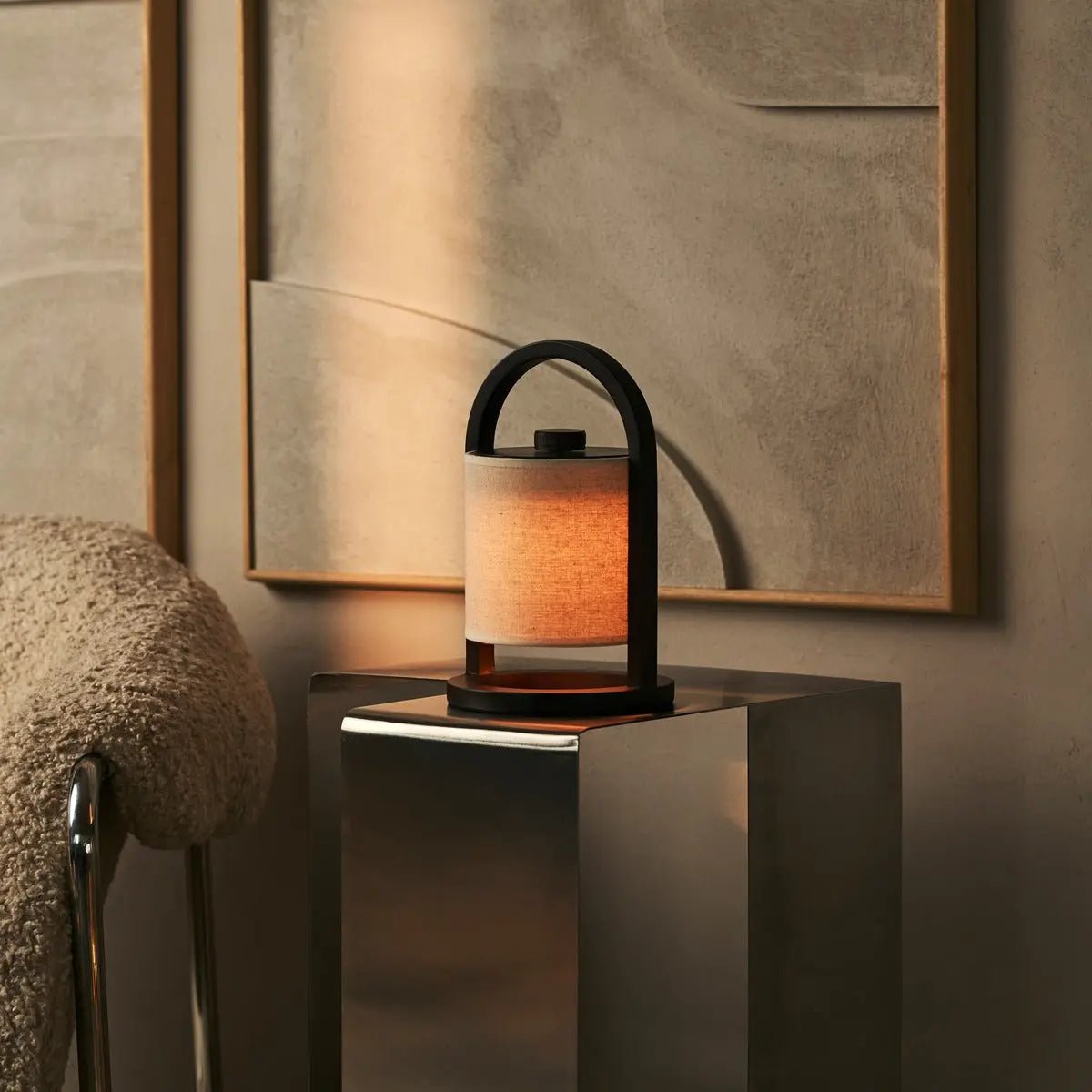 River donkerbruine houten oplaadbare lamp – Tavellio - Amsterdam (foto 17 van 20)