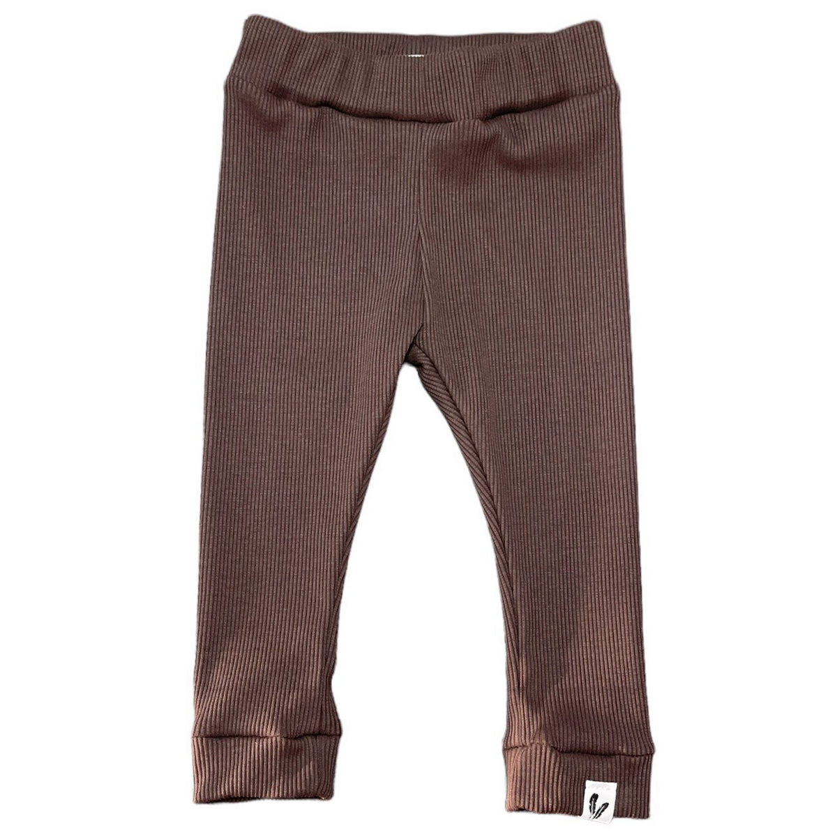 Broekje rib jersey – mocha
