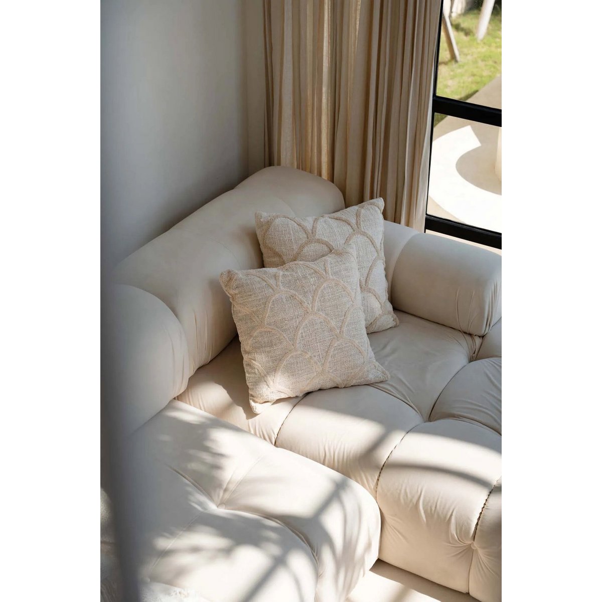 De Sahara Kussenhoes - Naturel – Bazar Bizar Living (foto 3 van 9)
