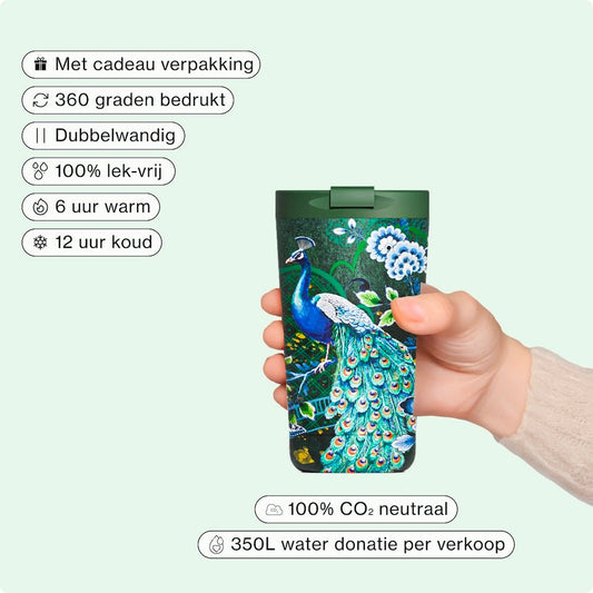 ZY Thermos Mok – Majestic Green 2.0 – 350ML