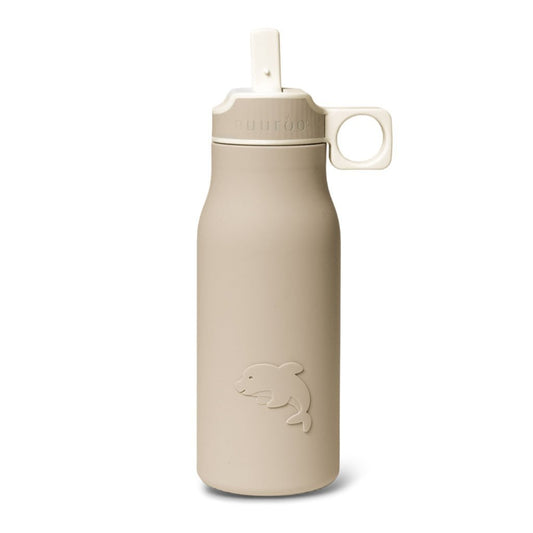 Lau Siliconen Drinkfles – Cobblestone | 400 ml | BPA-vrij