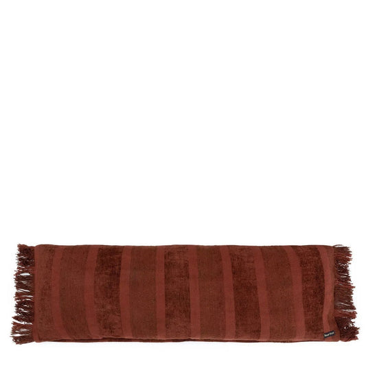 The Oh My Gee Kussenhoes - Bordeaux Fluweel - 35x100