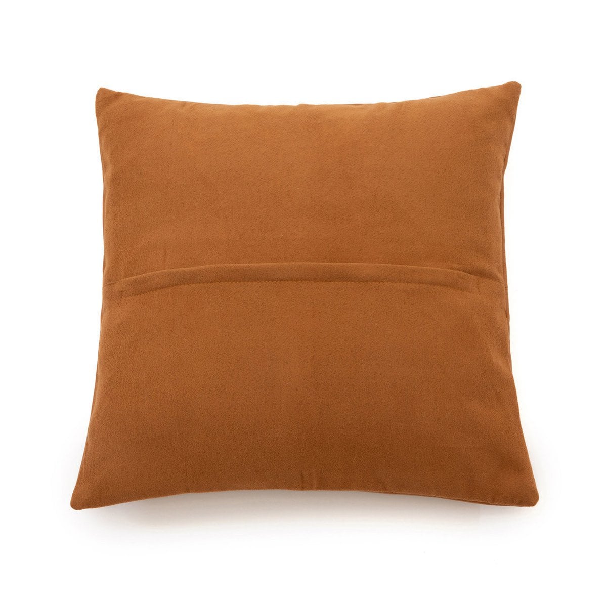 The Four Panel Leren Kussenhoes - Camel - 40x40 – Bazar Bizar Living (foto 2 van 7)