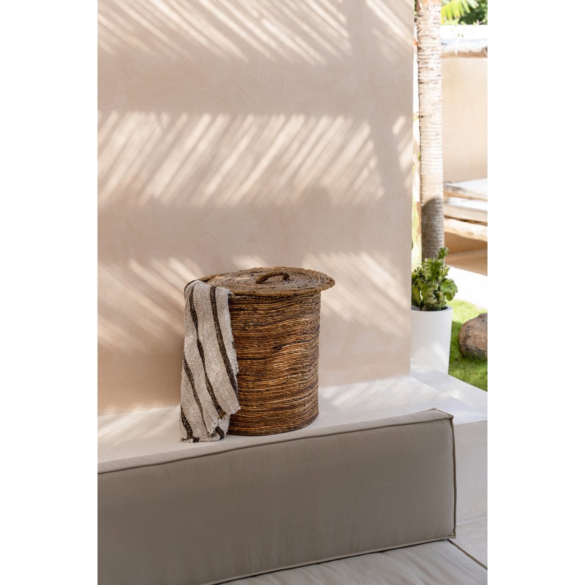De s'il vous Plaid - Boheems Wit – Bazar Bizar Living (foto 4 van 7)