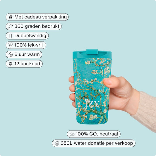 IZY Thermos Mok – Almond Blossom – 350ML