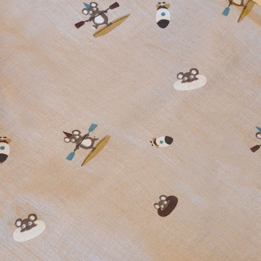 Nuuroo Minnie Mousseline Inbakerdoek Beige Surfer