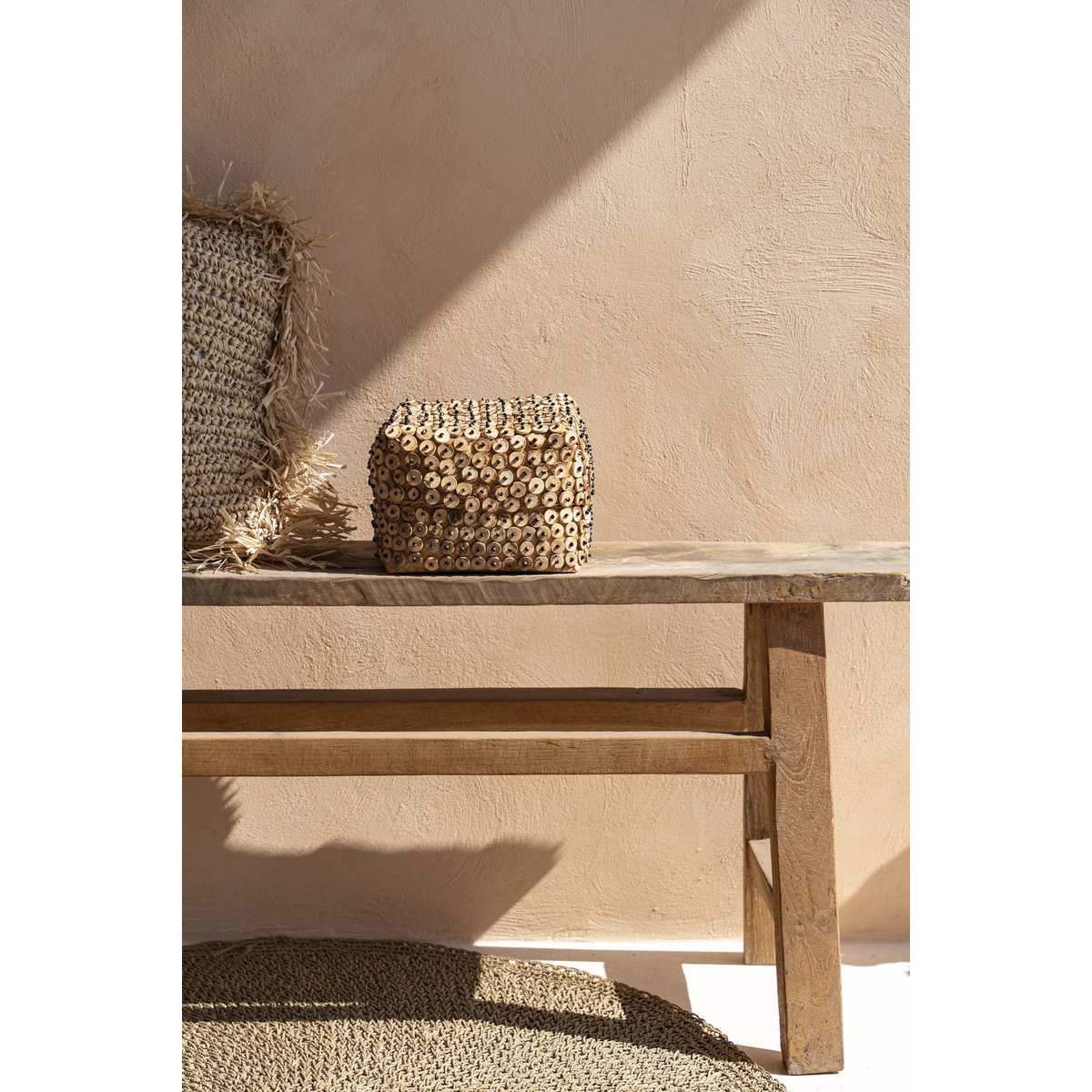 De kokosnootschaalmand - natuurlijk - l – Bazar Bizar Living (foto 2 van 8)