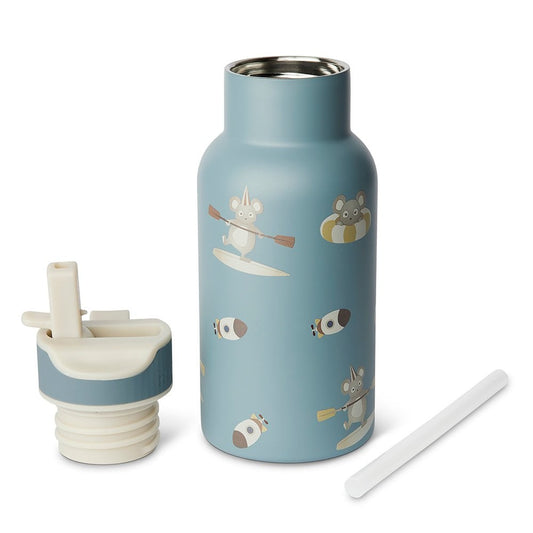 Juno Roestvrijstalen Kinderbidon – Surfer | 350 ml