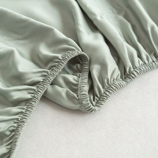 Hoeslaken - Sage Green - Premium