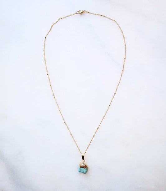 Turquoise Ketting – bescherming & zelfvertrouwen