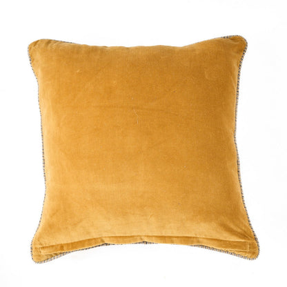 The Velvet Crush Kussenhoes - Mosterd - 50x50