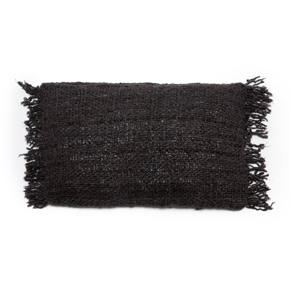 The Oh My Gee Kussenhoes - Zwart Navy - 30x50 – Bazar Bizar Living