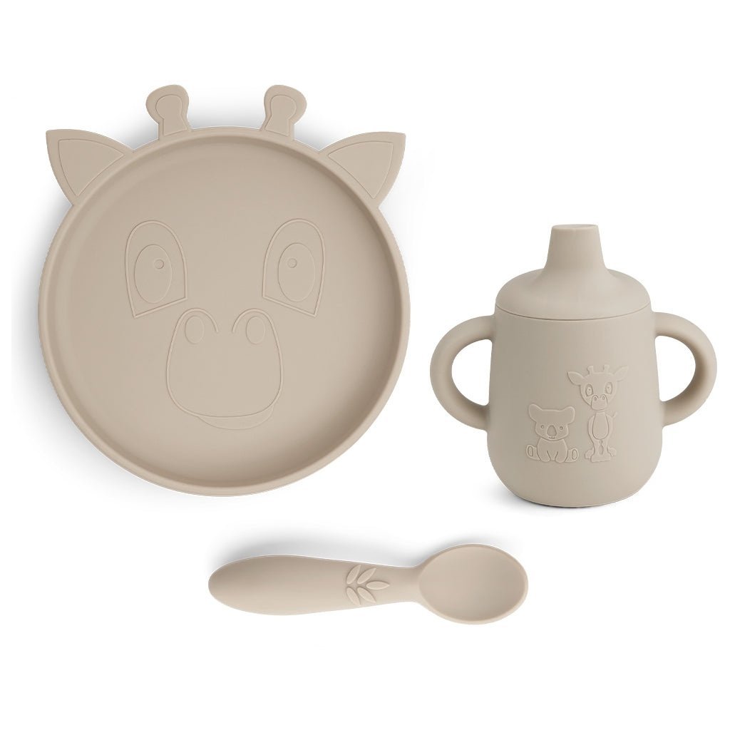 Elke Siliconen Dinerset 3-Pack Kasseien