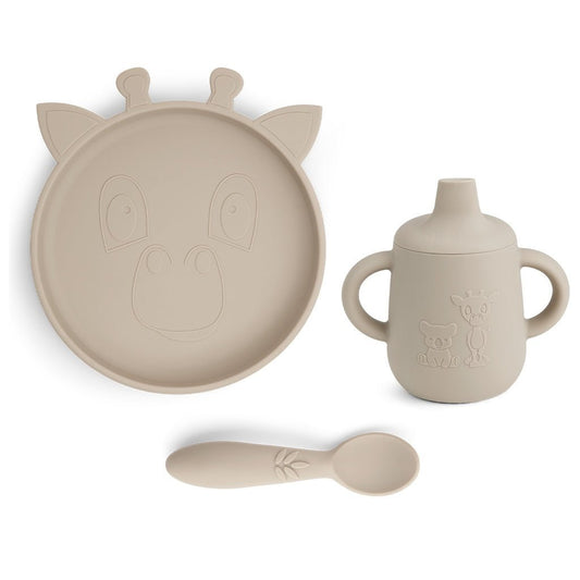Elke Siliconen Dinerset 3-Pack Kasseien